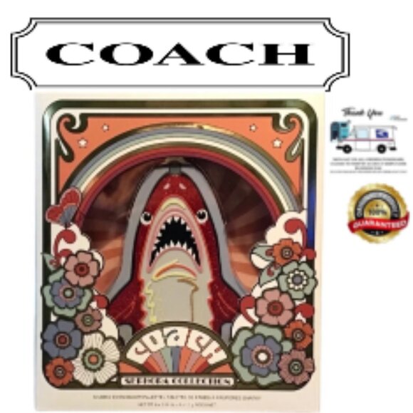 Coach X Sephora Sharky Shark eyeshadow Palette + FREE GIFTS🆕⌚📦🏃💨🚚 - Picture 1 of 16